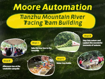 Von den Straßen der Stadt bis zu den Gebirgsbächen: Moore Automations Herbst-Retreat