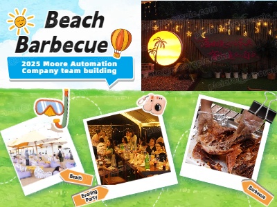 Rückblick auf das Teambuilding-Event 2025 in Moore Automation Beach | Grillen, Spiele und eine Party entfachen die Sommerleidenschaft