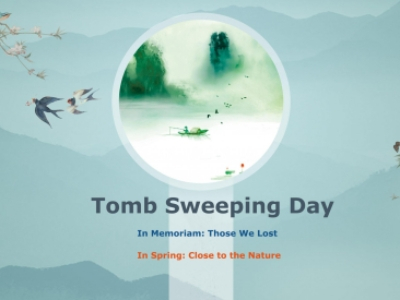 Grabkehrtag (Qingming-Fest) in China
