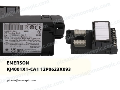 Emerson KJ4001X1-CA1 12P0623X093: Der robuste E/A-Klemmenblock für anspruchsvolle Industrieumgebungen