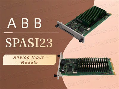 ABB SPASI23 Analoges Eingangsmodul: Ein umfassender Leitfaden