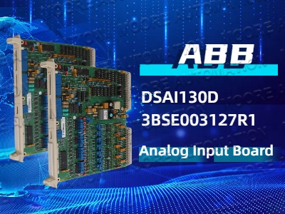 ABB DSAI130D 3BSE003127R1 Analoge Eingangskarte: Hauptmerkmale und Vorteile