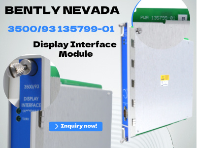 Bently Nevada 3500/93 135799-01 Display-Schnittstellenmodul