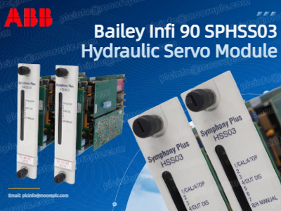ABB SPHSS03 Hydraulik-Servomodul: Die professionelle Wahl für hochzuverlässige Hydrauliksteuerung